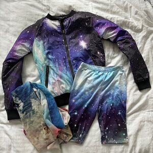 Amazing Burning Man / music festival space outfit